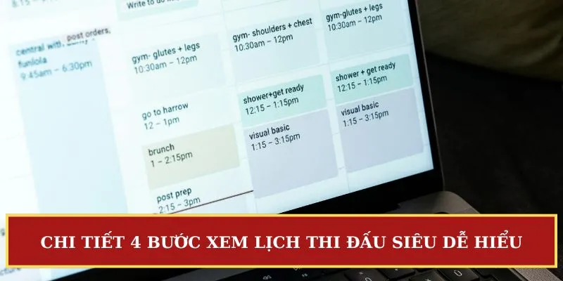 lịch thi đấu